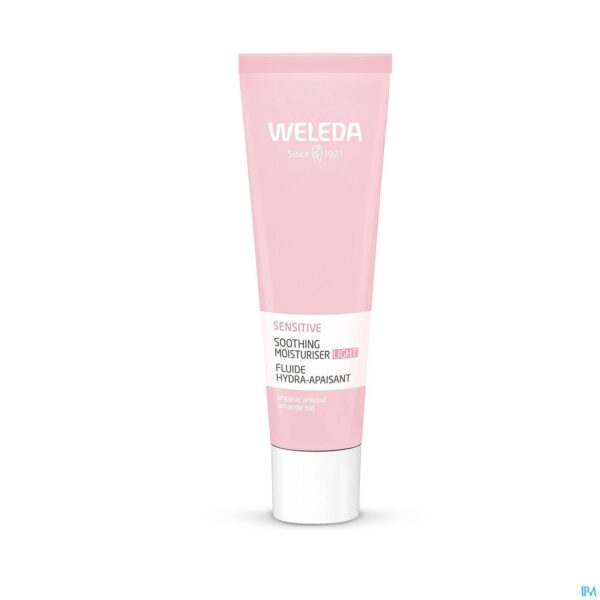 Productshot Weleda Sensitive Hydraterend Gezichtscr Light 30ml