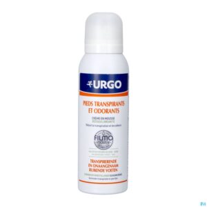 Packshot Urgo Transp.&onaang.ruikende Voet Filmo Foam 125ml