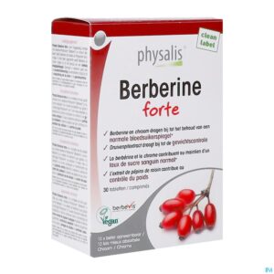 Packshot Physalis Berberine Forte Tabl 30