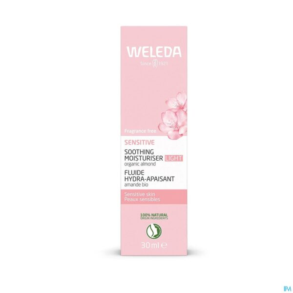 Packshot Weleda Sensitive Hydraterend Gezichtscr Light 30ml