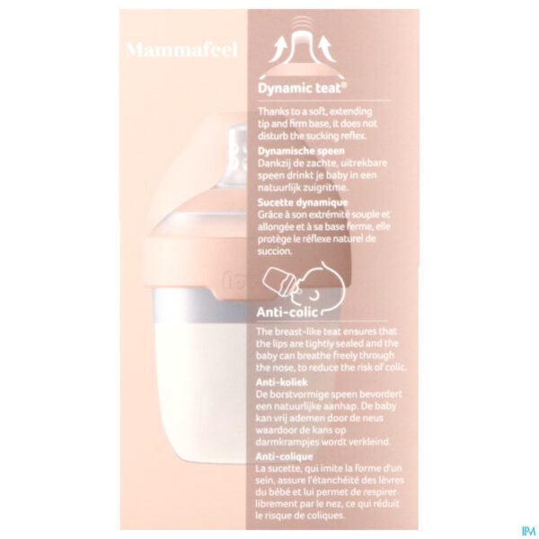 Packshot Difrax Mammafeel Zuigfles 150ml