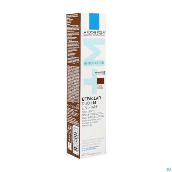 Packshot Lrp Effaclar Duo +m Creme Unifiant Deep 40ml Packshot Lrp Effaclar Duo +m Creme Unifiant Deep 40ml