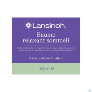 Packshot Lansinoh Relaxarende Nechtbalsem Pot 200ml