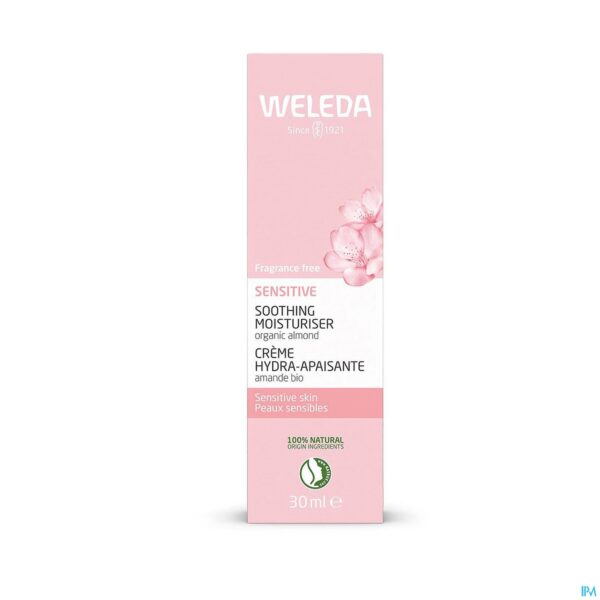 Packshot Weleda Sensitive Hydraterende Gezichtscreme 30ml