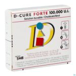 Packshot D Cure Forte 100.000 Ui Amp 3