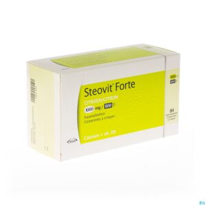 Packshot Steovit Forte 1000mg/800ie Kauwtabl 84