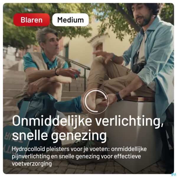 Lifestyle_image Compeed Blarenpleisters Medium Voordeelverpak. 10