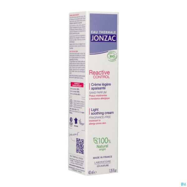 Packshot Jonzac Reactive Control Emulsion Leg 40ml Packshot Jonzac Reactive Control Emulsion Leg 40ml