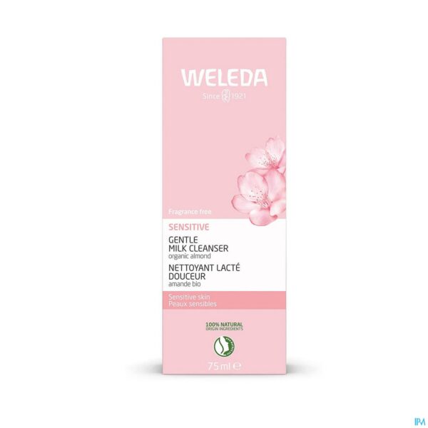 Packshot Weleda Sensitive Hydraterende Reinigingsmelk 75ml