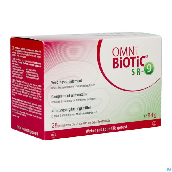 Packshot Omni Biotic Sr9 28x3g