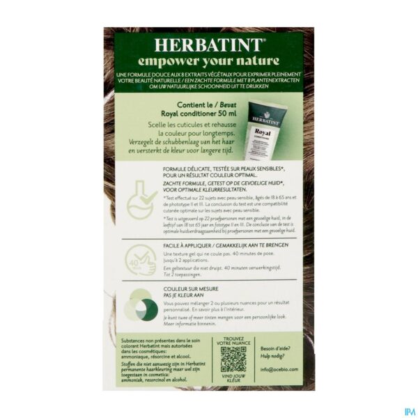 Packshot Herbatint 7c Asblond 170ml