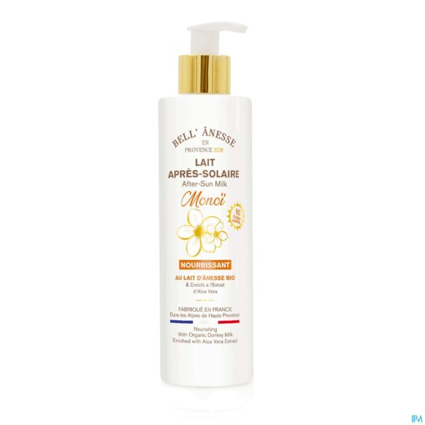 Packshot Bell Monoi Aftersun Melk Pomp 250ml Packshot Bell Monoi Aftersun Melk Pomp 250ml
