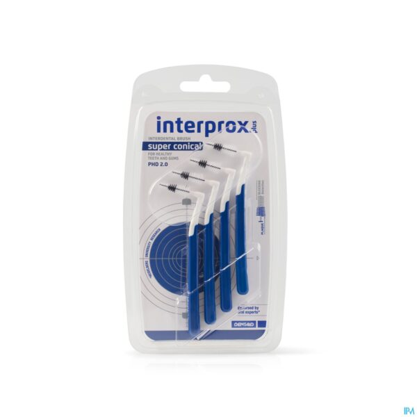 Packshot Interprox Plus Super Conical Donkerblauw Interd.4 Packshot Interprox Plus Super Conical Donkerblauw Interd.4