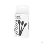 Packshot Myvariations Opzetborstels Onyx Black Pack 3