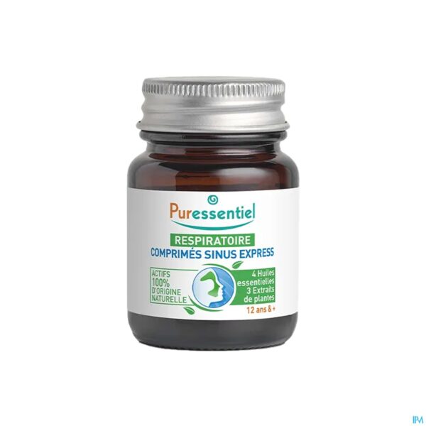 Productshot Puressentiel Ademhaling Sinus Snelle Werk. Comp 15