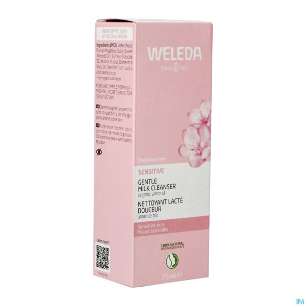 Packshot Weleda Sensitive Hydraterende Reinigingsmelk 75ml