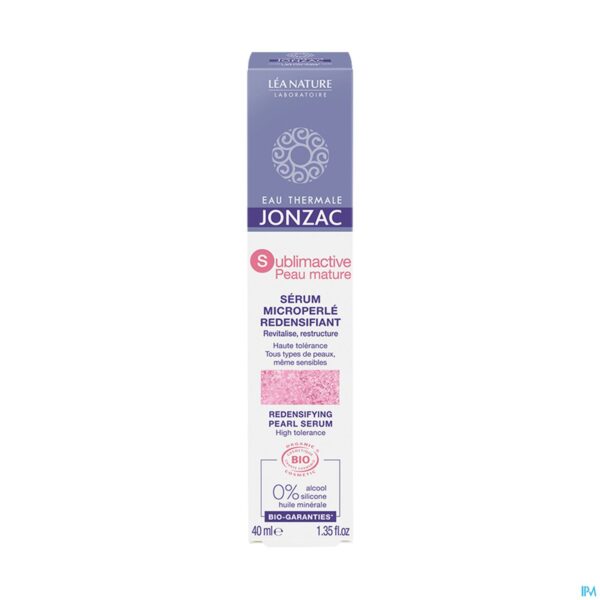 Packshot Jonzac Sublimactive Peau Mat. Serum Verst. Bio40ml