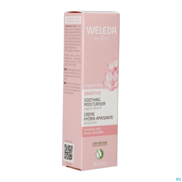 Packshot Weleda Sensitive Hydraterende Gezichtscreme 30ml Packshot Weleda Sensitive Hydraterende Gezichtscreme 30ml