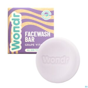 Productshot Wondr Grape Vitality Facewash Bar 83g