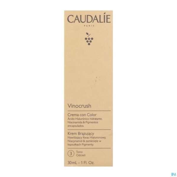 Packshot Caudalie Vinocrush Getinte Creme 3 30ml