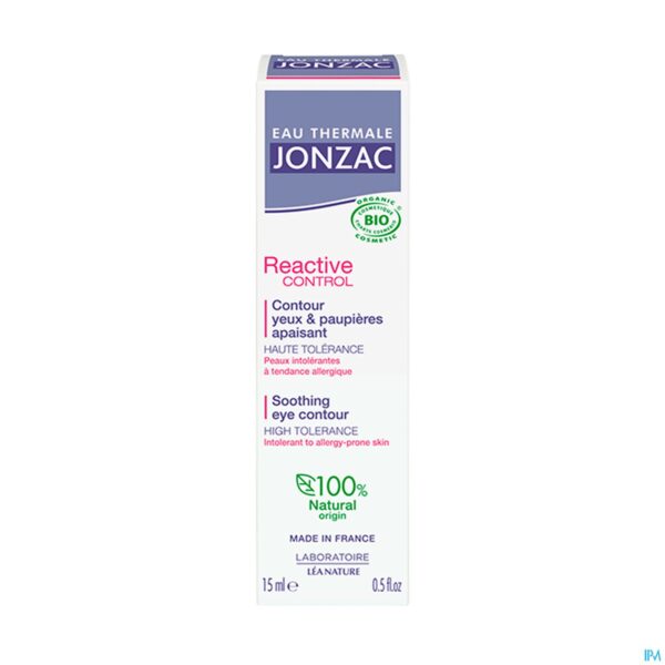 Packshot Jonzac Reactive Control Contour Yeux 15ml