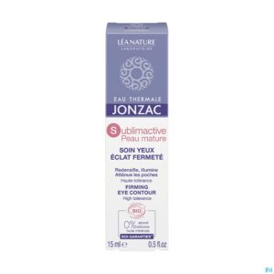 Packshot Jonzac Sublimactive Peau Mat. Verst. Verz.bio 15ml