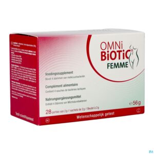Packshot Omni Biotic Femme 28x2g