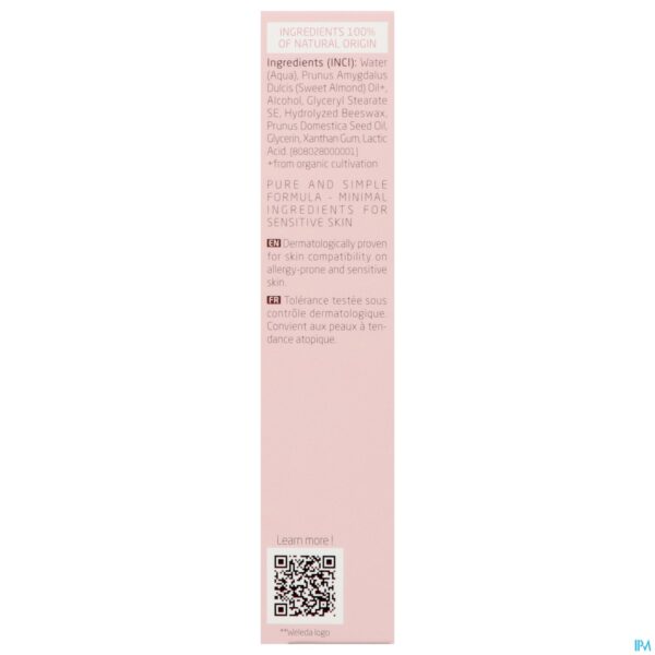 Packshot Weleda Sensitive Hydraterende Gezichtscreme 30ml