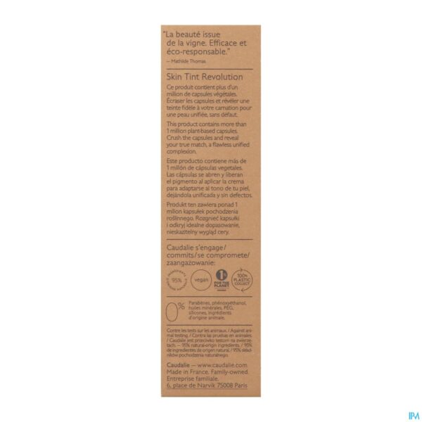 Packshot Caudalie Vinocrush Getinte Creme 4 30ml