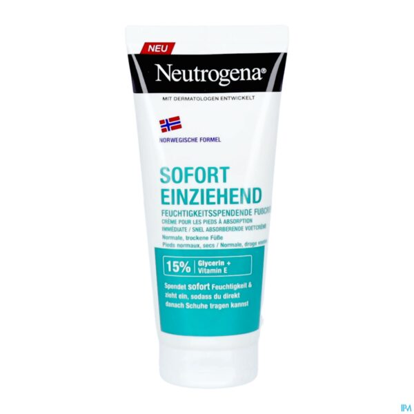 Packshot Neutrogena N/f Snel Absorberende Voetcreme 100ml