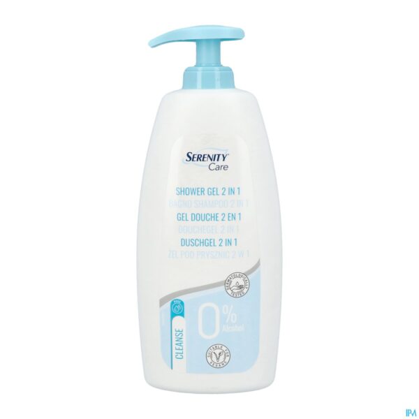 Packshot Serenity Care Shower Gel 2in1 500ml