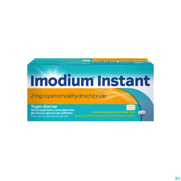 Packshot Imodium Instant 2mg Orodisp. Tabl 30 Packshot Imodium Instant 2mg Orodisp. Tabl 30