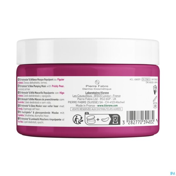 Productshot Klorane Capil. Masker Cactusvijg 250ml