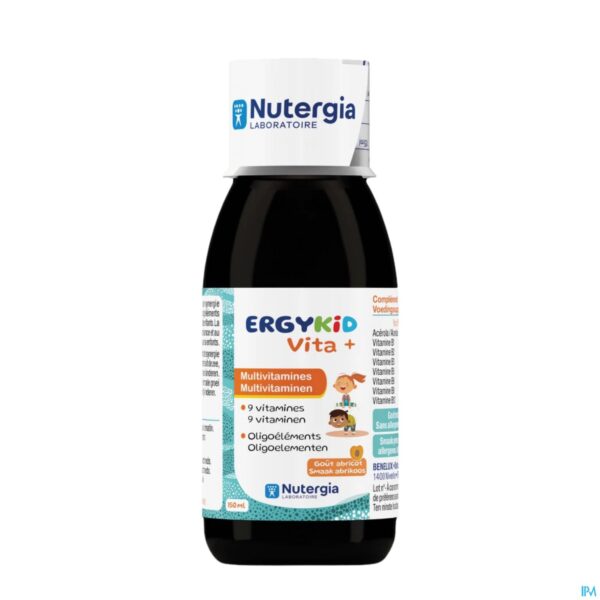 Packshot Ergykid Vita+ 150ml Nf Packshot Ergykid Vita+ 150ml Nf
