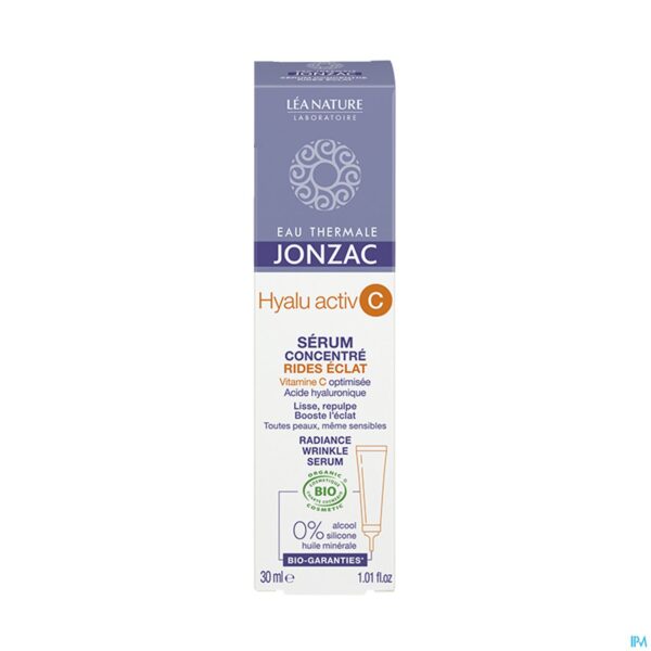 Packshot Jonzac Serum Hyalu C Gecon. Rimpels 30ml