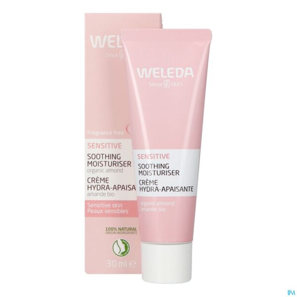 Productshot Weleda Sensitive Hydraterende Gezichtscreme 30ml