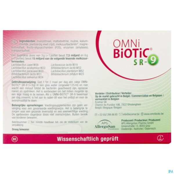 Packshot Omni Biotic Sr9 28x3g