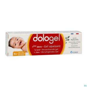 Packshot Dologel 1e Tand Kalmerende Tandvleesgel Tube 25ml