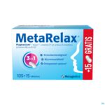 Packshot Metarelax Tabl 105+15 Metagenics