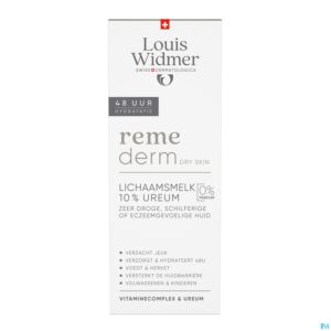 Packshot Widmer Remederm Lichaamsmelk 10%urea N/parf 200ml