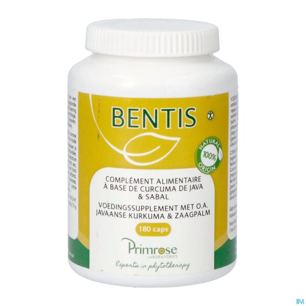 Packshot Bentis Caps 180 Packshot Bentis Caps 180