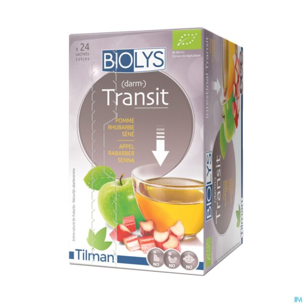 Packshot Biolys Appel Rabarber Senna Sach 24