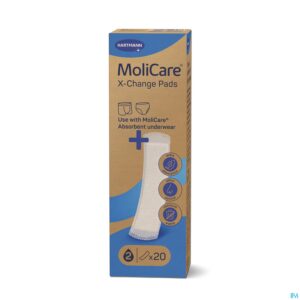 Packshot Molicare X-change Pads Absorberend Ondergoed