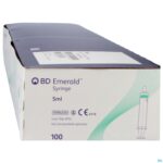 Packshot Bd Emerald 5ml Luer Slip+detach.needl.21gx40mm 100
