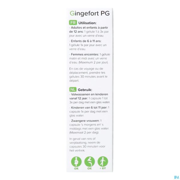 Packshot Gingefort Pg Pharmagenerix Caps 40 Packshot Gingefort Pg Pharmagenerix Caps 40