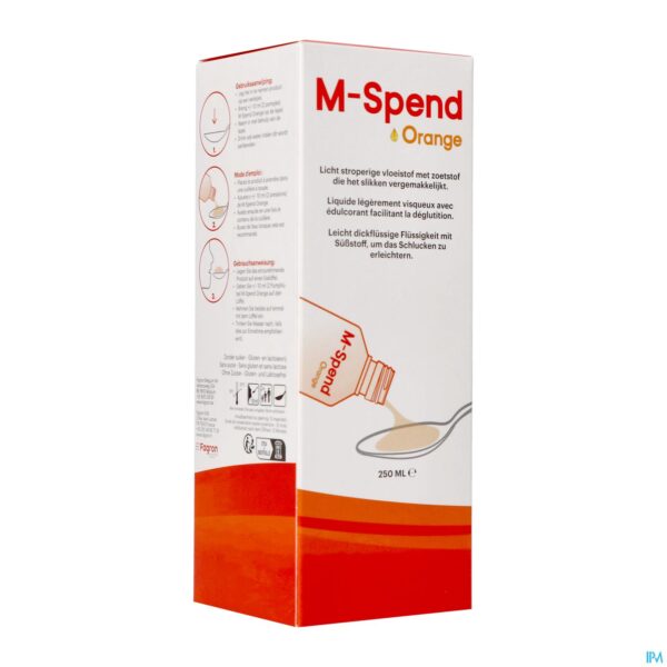 Packshot M-spend Orange 250ml Fag Verv.3549532 Packshot M-spend Orange 250ml Fag Verv.3549532