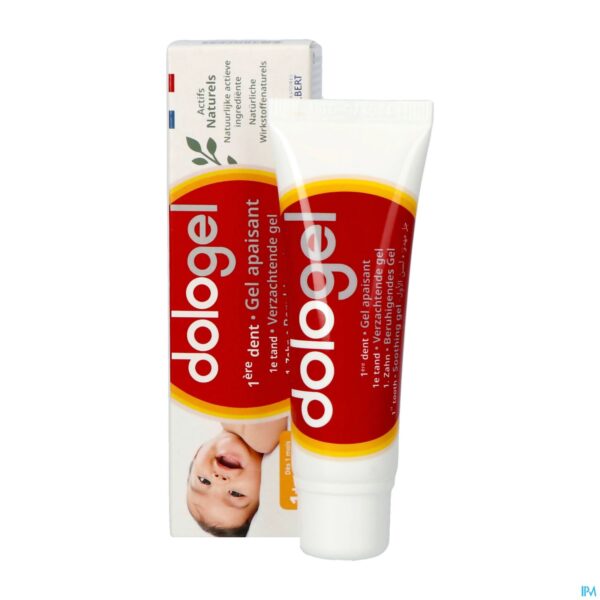 Productshot Dologel 1e Tand Kalmerende Tandvleesgel Tube 25ml