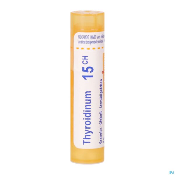 Packshot Thyroidinum 15ch Gr 4g Boiron