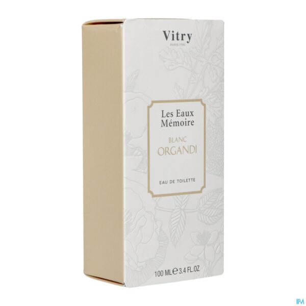 Packshot Vitry Eau De Toilette Blanc Organdi 100ml