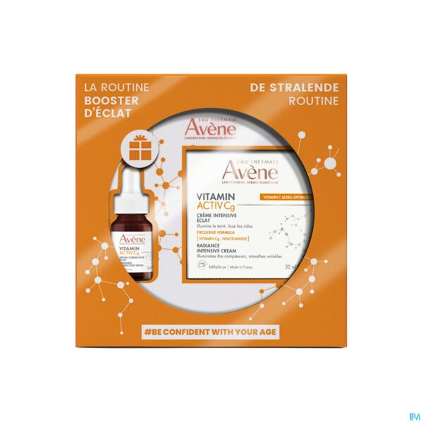 Packshot Avene Vitamine Activ Cg Giftbox 2 Prod.